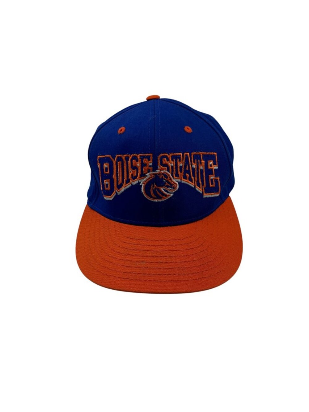 Boise State Broncos Hat Snapback Men's One Size Blue Orange Collegiate